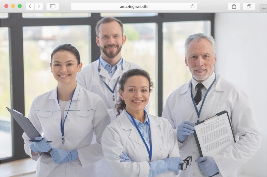 Medical website design Hospital website design