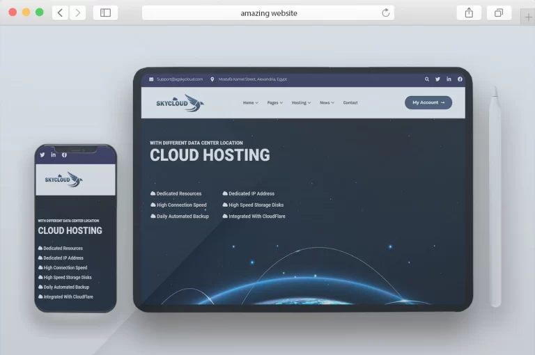 SkyCloud - Web Design & Development